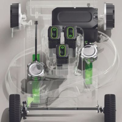 Аккумуляторная газонокосилка Greenworks GC82HPLM76