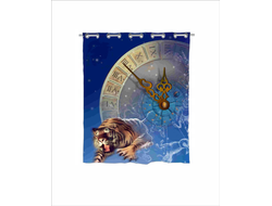 Штора для ванной год Тигра №7