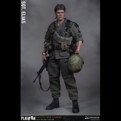 ПРЕДЗАКАЗ - Сержант Элиас Гродин ("Взвод", Platoon) - Коллекционная ФИГУРКА 1/6 scale Platoon Sergeant Elias (DMS047) - DAMTOYS ?ЦЕНА: 31700 РУБ.?