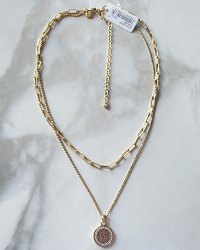 Колье "Монеты облегчения" цвет золото A&C (Норвегия)