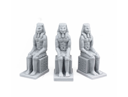 Pharaoh statues
