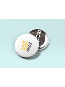 Печать на значках