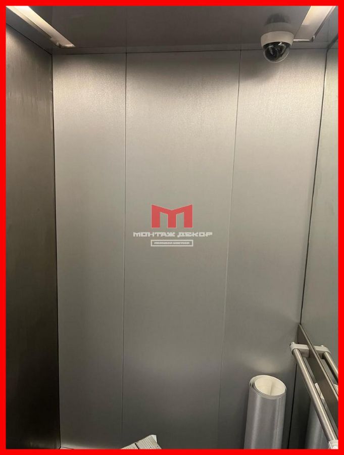 Обновление лифтовой кабины плёнкой