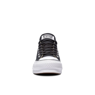 Кеды Converse All Star Low Top на платформе черные