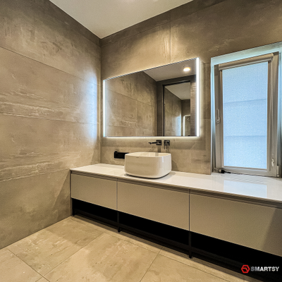 Зеркало с подсветкой, подогревом и встроенной акустикой HarmoniQ Simple