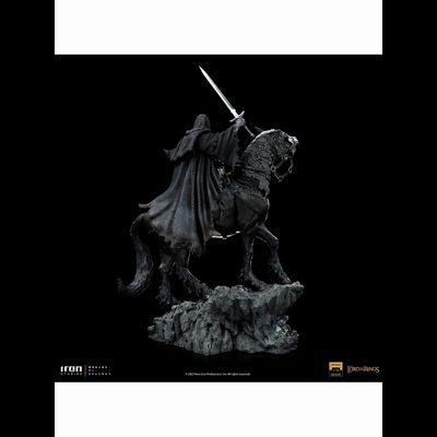 Назгул на коне (Властелин Колец, Lord of the Rings) - КОЛЛЕКЦИОННАЯ СТАТУЯ 1/10 The Lord of the Rings (WBLOR84523-10) - Iron Studios