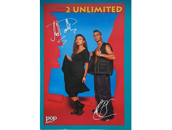 2 Unlimited Музыкальные открытки, Original Music Card, винтажные почтовые  открытки, Intpressshop