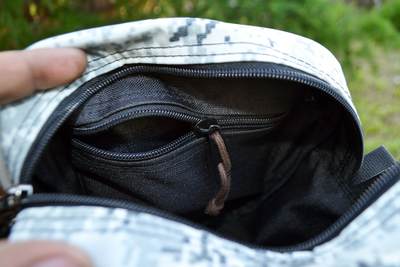 СУМКА НА РУЛЬ "ВИКИНГ" НА YAMAHA VIKING 540 III,IV (камуфляж"Арктика")