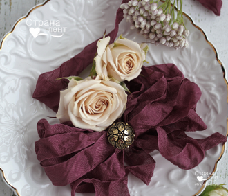 Шебби-лента Красное ранчо от производителя "Страна лент"