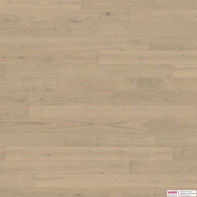 Паркетная доска Haro Дуб Песочно-Серый Маркант 535449 1-пол масло-лак