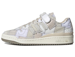 Atmos x Adidas Forum Low Patchwork White