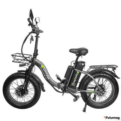 Электровелосипед Syccyba H2 (F11) DUAL 23AH серый