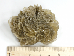 Гипс, "Гипсовая роза", крупный сросток кристаллов, Россия, Ставропольский край (52*45*19 мм, 47 г) №29337