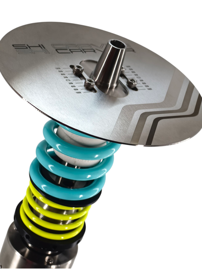 STATIC FINAL: BLACK | NEON LIME with METAL BASE