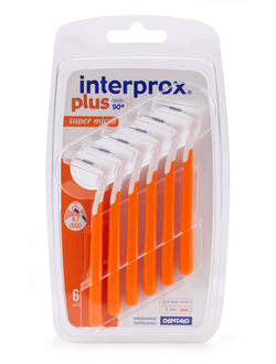 Ершики межзубные 0,7 мм, цилиндрические Interprox Plus, Dentaid, 6 шт.