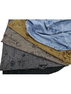 ТРИКОТАЖ " Рванина" Арт. KORFU 225г./м.кв