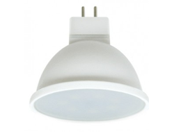 Лампа светодиодная Ecola MR16 GU5.3 3 ступени димм. 8W 4200K 4K (шаг 100%/50%/10%) 48x50 матов. Premium M2FV80ELC