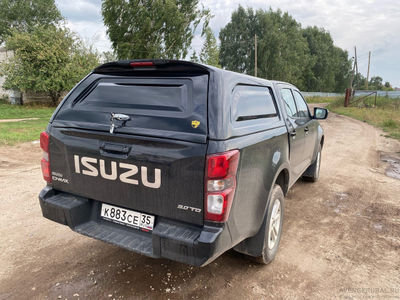 Коммерческий кунг SK3 на новое поколение RG-01 Isuzu D-max с 2021 года. Быстро и по доступной цене!
