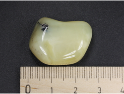 Опал золотой, желтый. галтовка, Перу (27*20*11 мм, 8 г) №26992