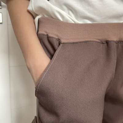 Выкройка детских джоггеров (PDF, размеры 110-134)