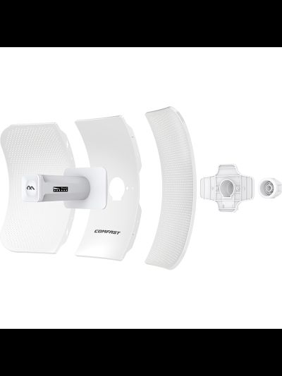 COMFAST CF-E319A V2 Гигабитная WiFi (5.8GHz) точка доступа уличной установки, рабочий диапазон температуры  -30°C ~ +55°C. со скоростью передачи данных до 900 мегабит/с на расстоянии до 11 км. (1 шт.)