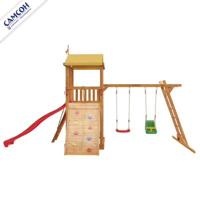 ДЕТСКАЯ ДЕРЕВЯННАЯ ИГРОВАЯ ПЛОЩАДКА САМСОН МАДАГАСКАР в Воронеже