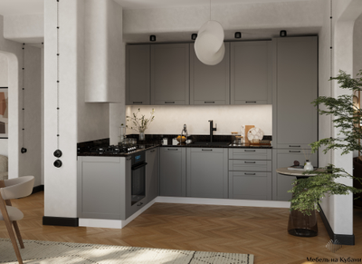 Скандия Монблан кухня модульная с фасадами из МДФ