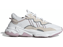 Adidas Ozweego White (Белые с серым) фото