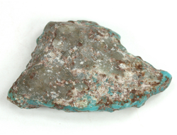 Бирюза, необработанный, дикий образец, США, Аризона (31*20*8 мм, 5,2 г) №37592
