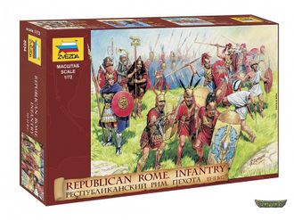 8034.Республиканская Римская пехота III-II ВВ. до Н.Э.(1/72)