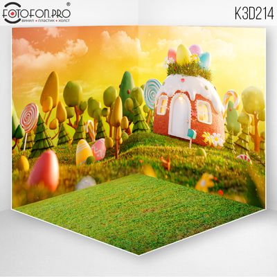 Фотофон 3D пазловый «Пасхальный кексик»