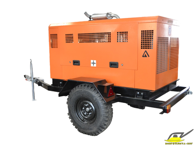 Станция компрессорная передвижная дизельная ЗИФ-ПВ-5,5/1,0 F