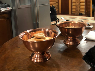 Медная креманка Россия All-Copper арт.163