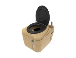 Туалет торфяной Росток Эко графит