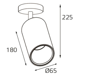 Накладной светильник ABRIS MEGALIGHT M04-208