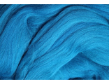 Шерсть для валяния полутонкая , однотонная ,100 гр , цвет морская волна , г. Троицк (Московская область)