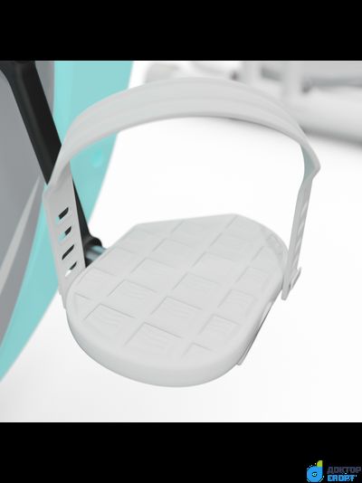 Велотренажер X-Bike DFC DavCreator Max PRO, бело-голубой