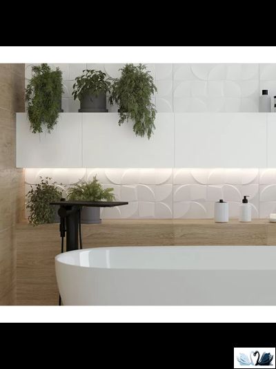 Плитка Gracia Ceramica Nature white wall 01 30x50 см настенная
