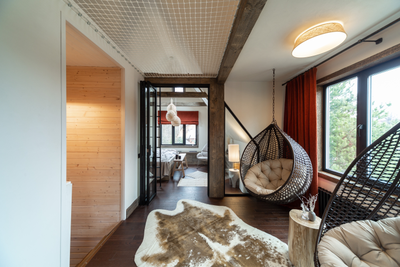 Ковер шкура из искусственного меха антилопы