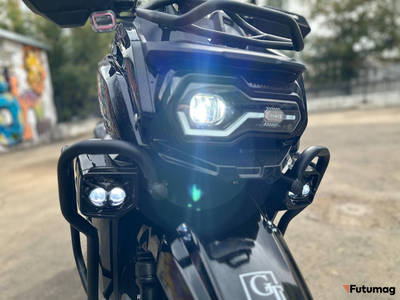 Скутер бензиновый GT TANK 02 черный