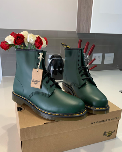 Dr Martens 1460 Green Smooth