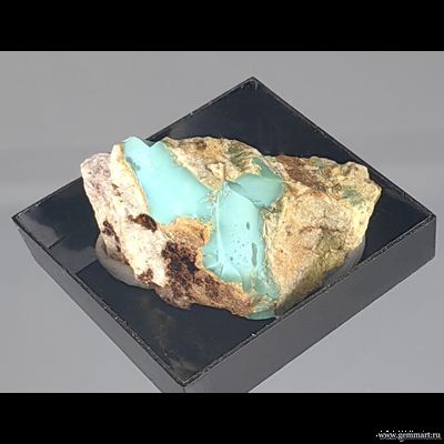 Бирюза в боксе. 25*20*16мм