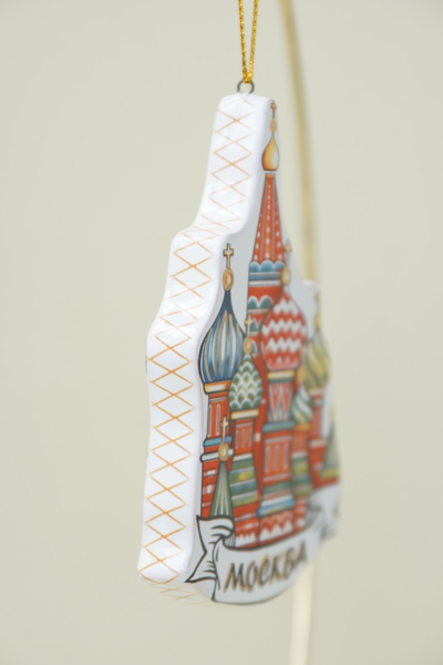 Комплект ёлочных игрушек "Москва Златоглавая"