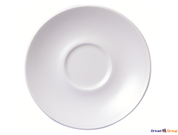 Блюдце 15,6см Vellum, цвет White полуматовый WHVMCSS1