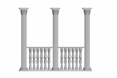 балюстрада балясин BL-010 с колоннами