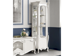 ВИТРИНА 1-ДВЕРНАЯ (ПРАВАЯ/ЛЕВАЯ) 7603 PUCCINI  (L85*P57*h217) CASA+39