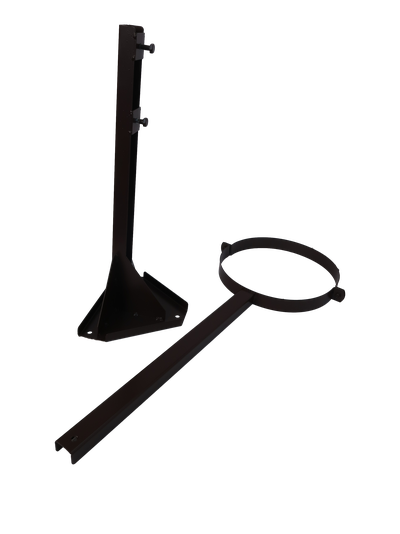 Кронштейн стеновой телескопический нержавеющая сталь