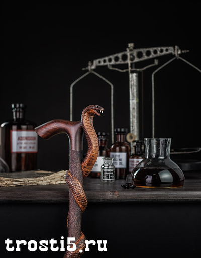 Трость "Королевская кобра"