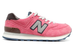 New Balance 574 Розовые с коричневым женские (36-41) Арт. 154MA