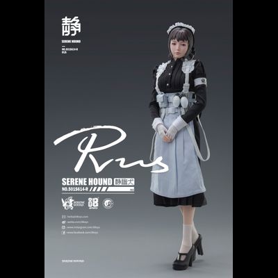 Боевая горничная Rus из отряда "CerBeRus" - КОЛЛЕКЦИОННАЯ ФИГУРКА 1/6 Be Serene Hound Troop (501S614-R) - I8 Toys